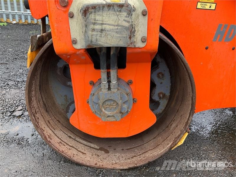 Hamm HD12VV Double Drum Roller Twin drum rollers