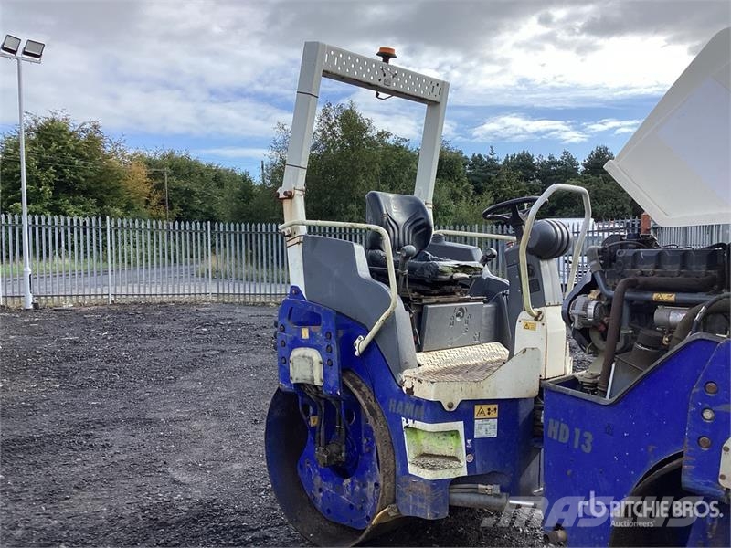 Hamm HD13VV Double Drum Roller Dvojni valjarji