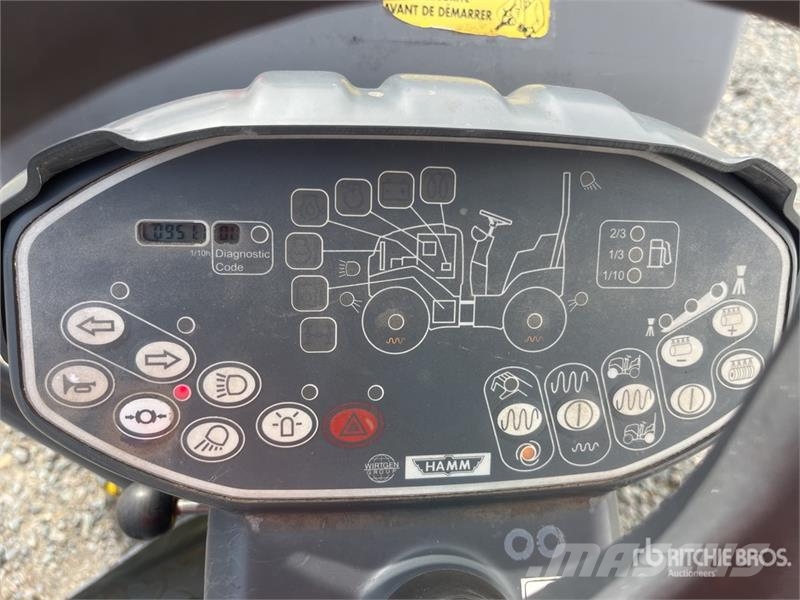 Hamm HD14VV Double Drum Roller Ikerdobos hengerek