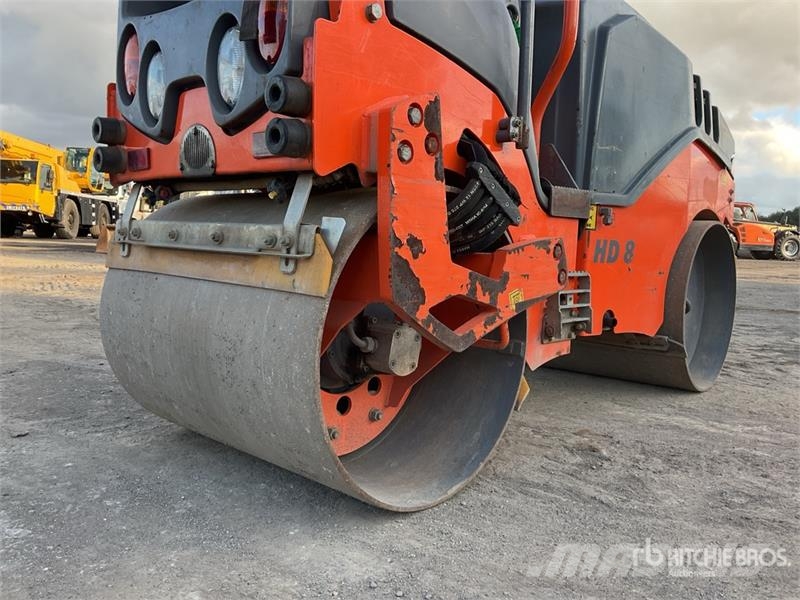 Hamm HD8VV Double Drum Roller Tvilling tromle