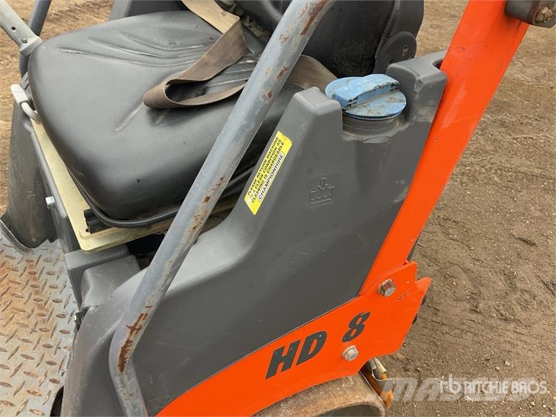 Hamm HD8VV Double Drum Roller Twin drum rollers
