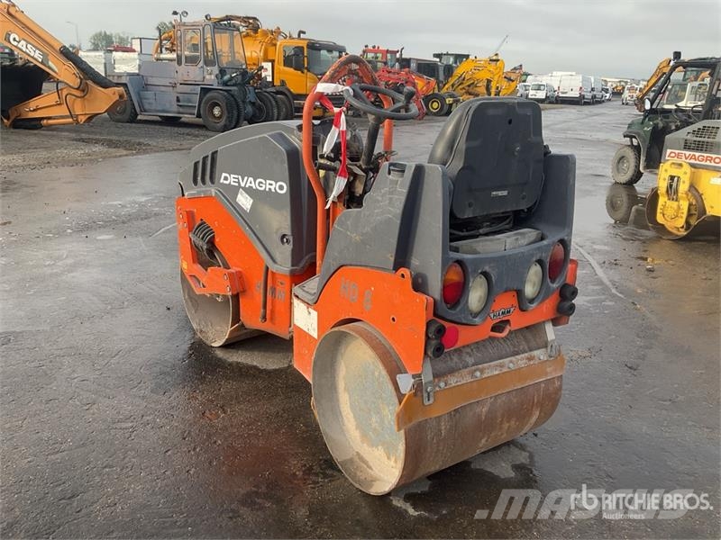 Hamm HD8VV Double Drum Roller (Inoperable) Divvalču grunts veltņi