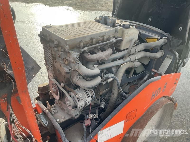 Hamm HD8VV Double Drum Roller (Inoperable) Divvalču grunts veltņi
