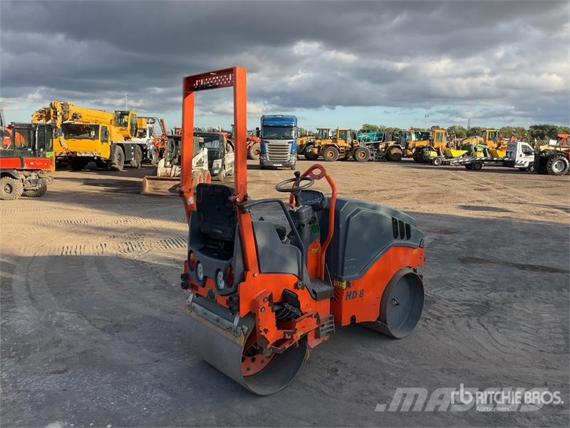 Hamm HD8VV Double Drum Roller Tvilling tromle