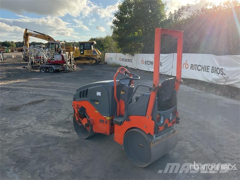 Hamm HD8VV Double Drum Roller Tvilling tromle