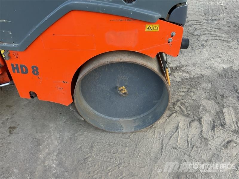 Hamm HD8VV Double Drum Roller Tvilling tromle