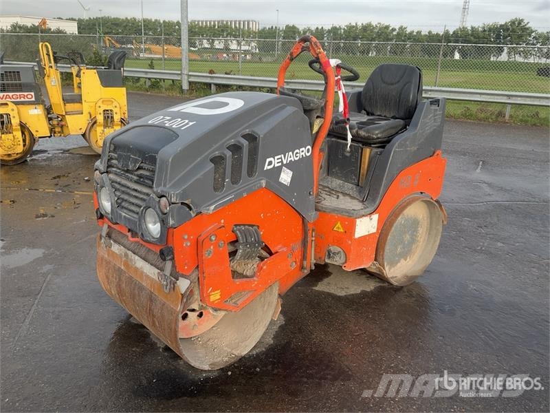 Hamm HD8VV Double Drum Roller (Inoperable) Divvalču grunts veltņi
