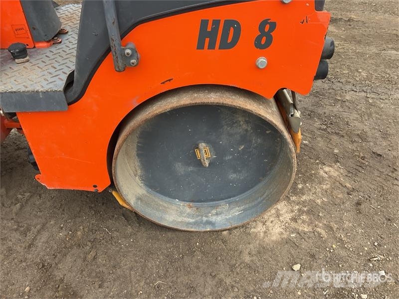 Hamm HD8VV Double Drum Roller Twin drum rollers