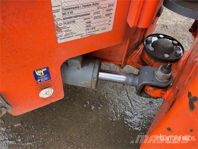 Hamm HD8VV Double Drum Roller Tandemwalzen