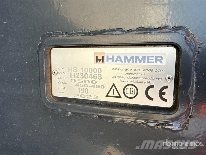 Hammer HS10000 Hydraulic Breaker مطارق / كسارات