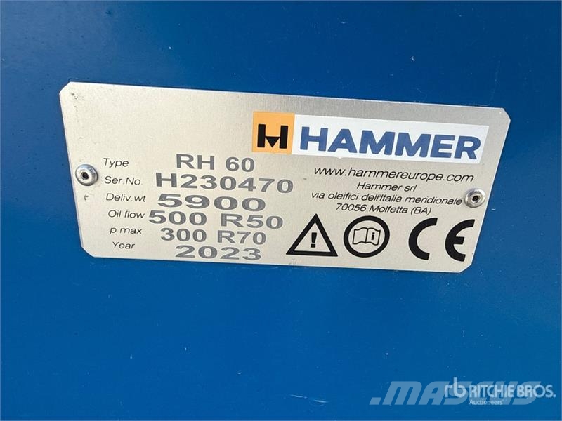 Hammer RH60 Demolition Pulverizer Drobilice za građevinarstvo