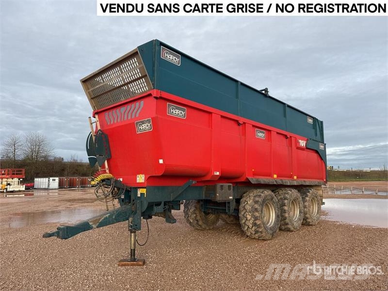 Compra remolque para grano Hardi AM24 de segunda mano para subasta ...