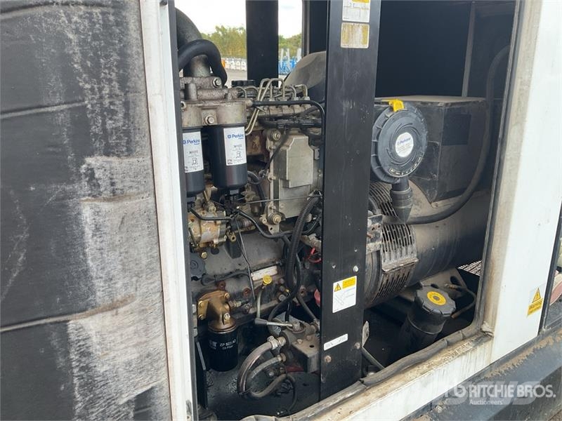 Harrington HRD100 100 kVA Skid-Mounted Generator Set Dizel Jeneratörler