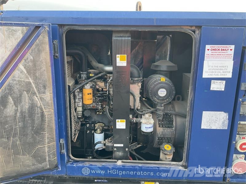  Harrinton HRD1000T 100 kVA Skid-Mounted Generator  Dizel generatori