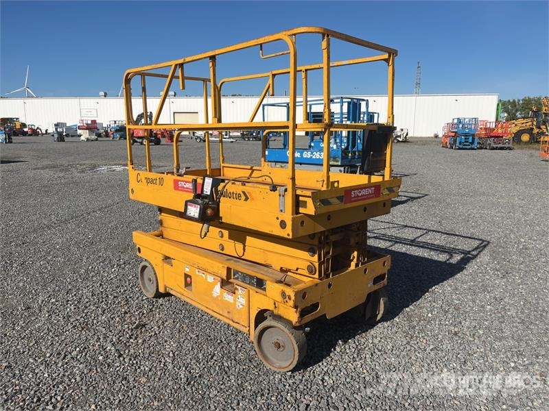 Haulotte Compact 10 Diesel Scissor Lift Piattaforme a pantografo