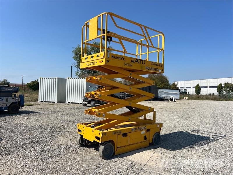 Haulotte Compact 10 Electric Scissor Lift Ανυψωτήρες ψαλιδωτής άρθρωσης