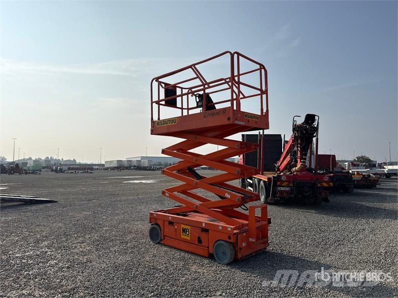 Haulotte Compact 10 Electric Scissor Lift Makasli platformlar
