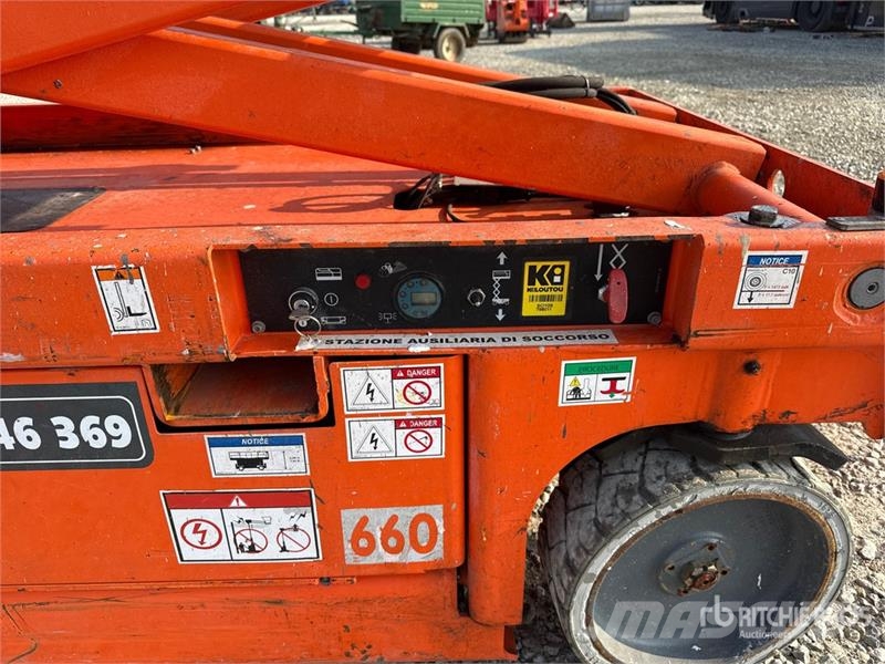 Haulotte Compact 10 Electric Scissor Lift Makasli platformlar