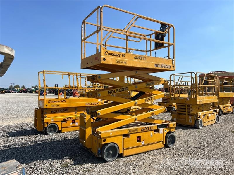 Haulotte Compact 10 Electric Scissor Lift Ανυψωτήρες ψαλιδωτής άρθρωσης
