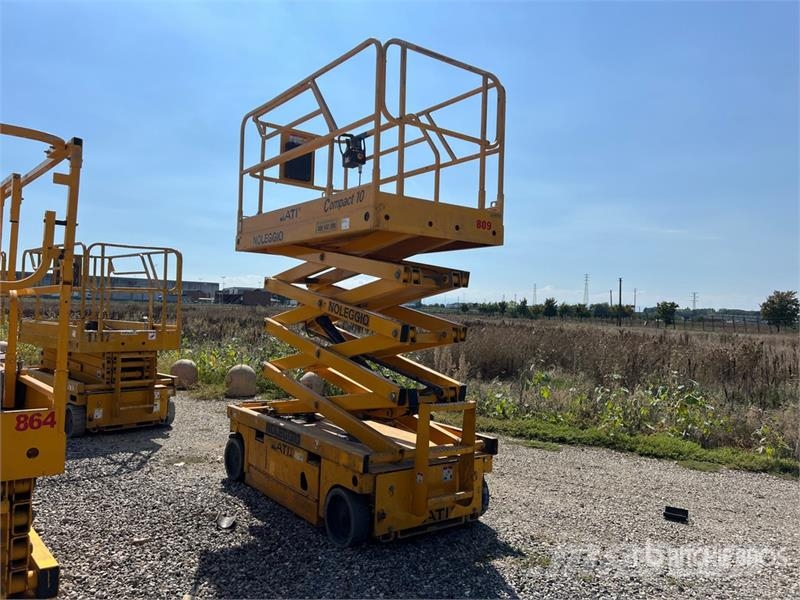 Haulotte Compact 10 Electric Scissor Lift Ανυψωτήρες ψαλιδωτής άρθρωσης