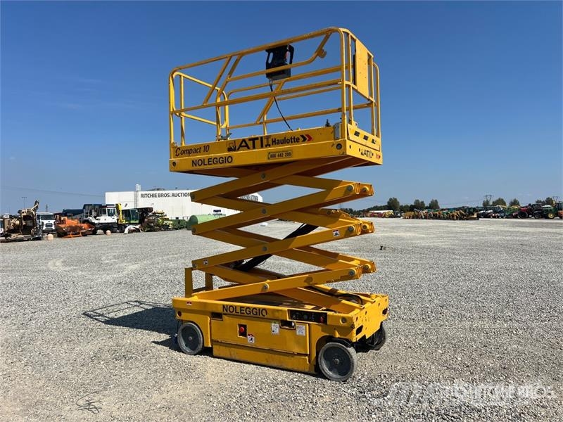 Haulotte Compact 10 Electric Scissor Lift Ανυψωτήρες ψαλιδωτής άρθρωσης