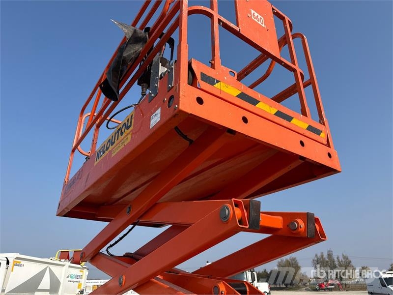 Haulotte Compact 10 Electric Scissor Lift Makasli platformlar