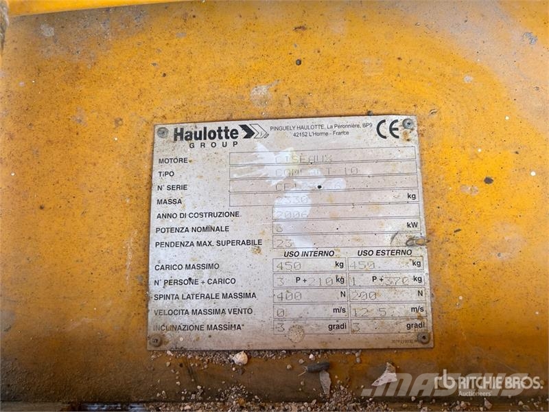 Haulotte Compact 10 Electric Scissor Lift Saxliftar