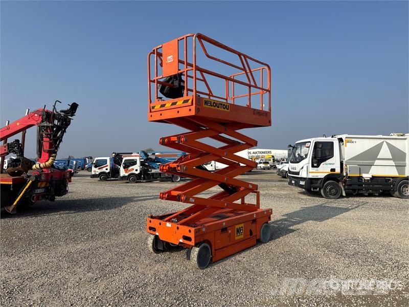 Haulotte Compact 10 Electric Scissor Lift Makasli platformlar