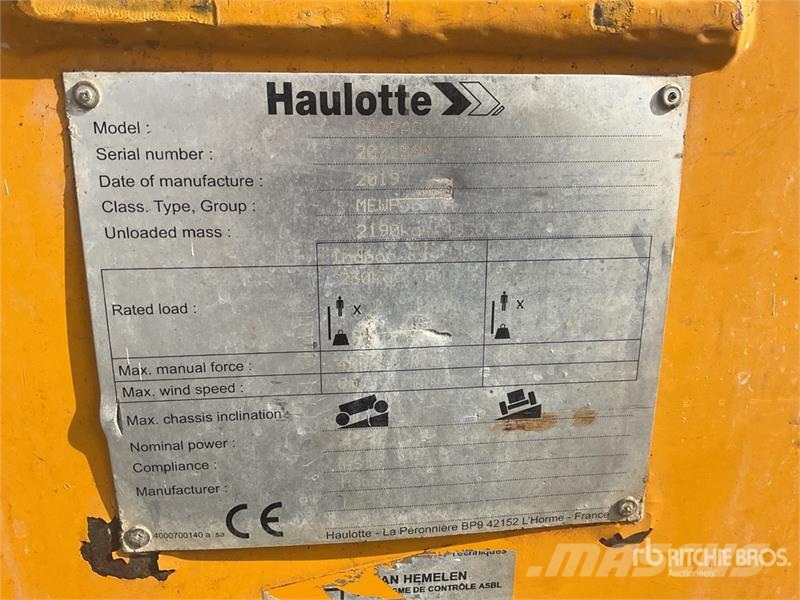 Haulotte COMPACT 10N Electric Scissor Lift Scheren-Arbeitsbühnen