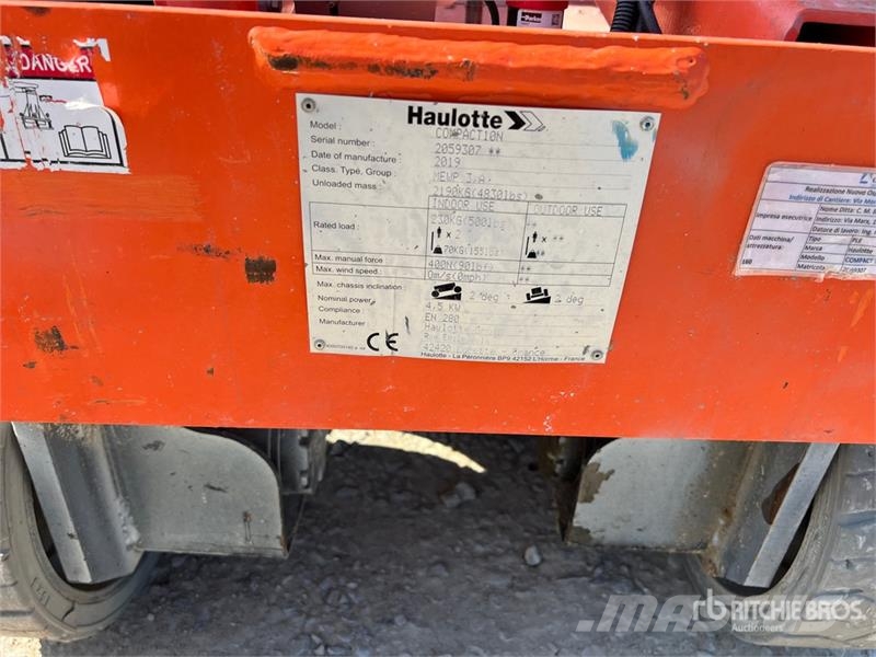 Haulotte Compact 10N Electric Scissor Lift Saxlifte