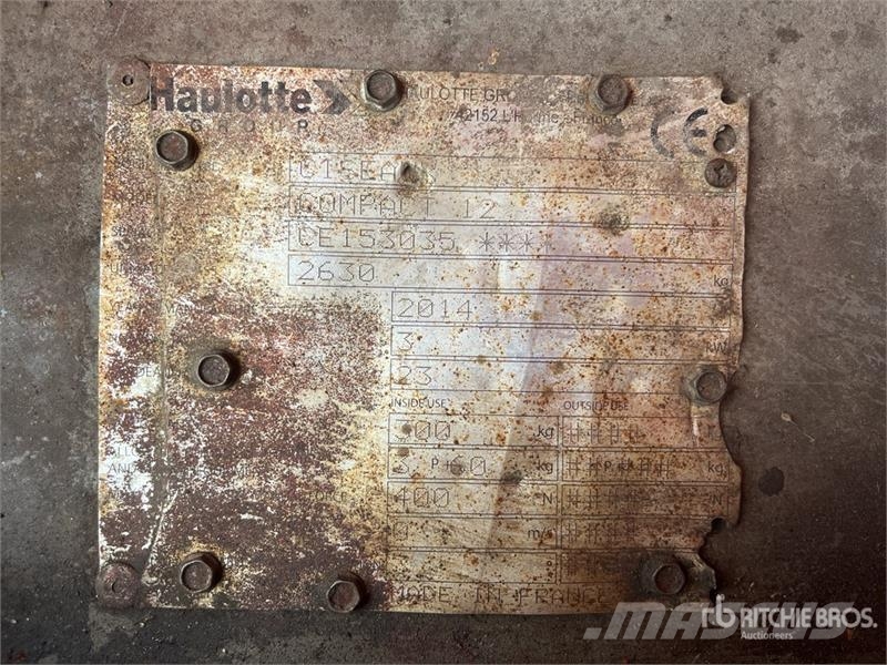 Haulotte COMPACT 12 Škarjaste dvižne ploščadi