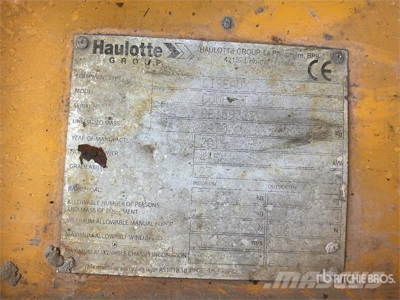 Haulotte COMPACT 12 Scheren-Arbeitsbühnen