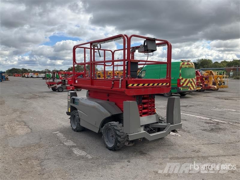 Haulotte Compact 12DX 4x4 Diesel Scissor Lift Scheren-Arbeitsbühnen