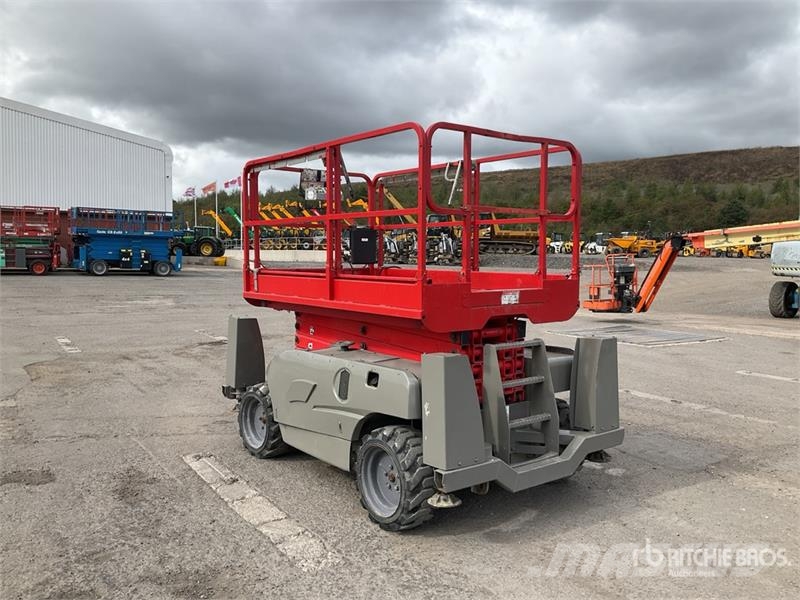 Haulotte Compact 12DX 4x4 Diesel Scissor Lift Scheren-Arbeitsbühnen