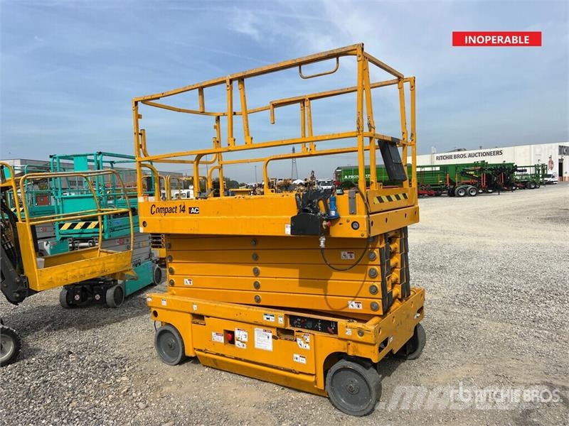 Haulotte Compact 14 Electric Scissor Lift (Inoperable) Piattaforme a pantografo