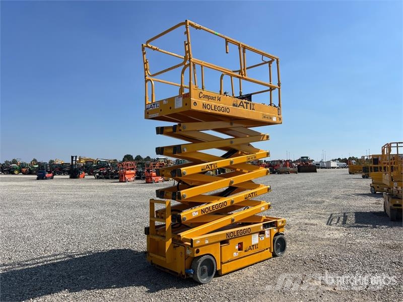 Haulotte Compact 14 Electric Scissor Lift Ανυψωτήρες ψαλιδωτής άρθρωσης