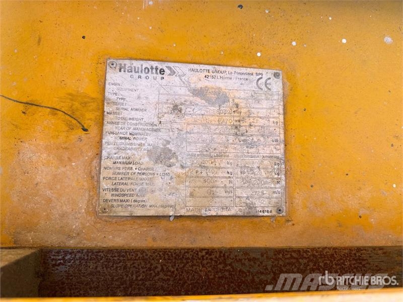 Haulotte Compact12 Electric Scissor Lift Škarjaste dvižne ploščadi