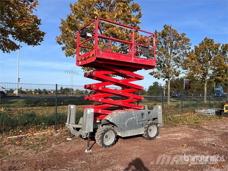 Haulotte Compact12DX 4x4 Diesel Scissor Lift Šķerveida pacēlāji