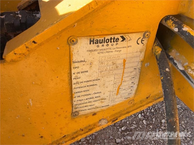 Haulotte H12SX 4x4 Diesel Scissor Lift Nůžková zvedací plošina