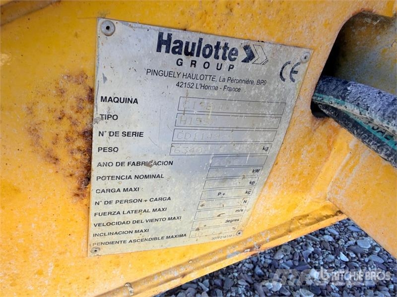 Haulotte H15SX 4x4 Scissor Lift Schaarhoogwerkers