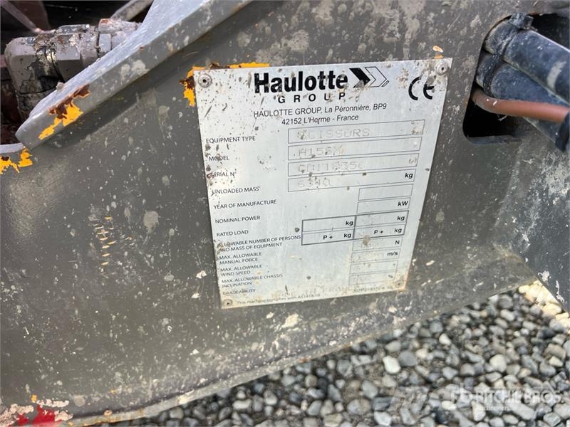 Haulotte H15SX Diesel Scissor Lift Nacelle ciseaux