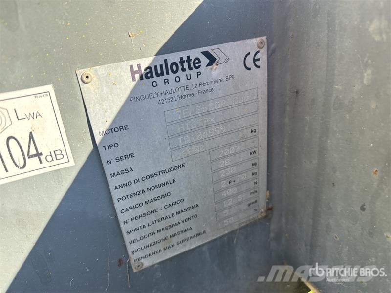 Haulotte H16TPX Diesel Telescopic Boom Lift Teleskopske dvižne ploščadi