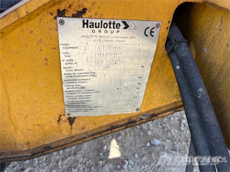 Haulotte H18SX Diesel Scissor Lift Scissor lifts