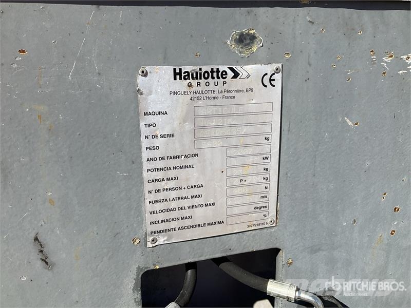 Haulotte HA12IP 2WD Electric Articulating Boom Lift Ανυψωτήρες με αρθρωτό βραχίονα