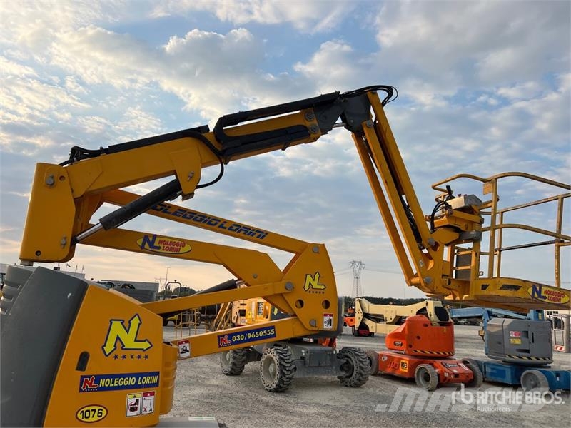 Haulotte HA12IP Electric Articulating Boom Lift Plataformas con brazo de elevación manual