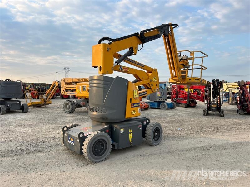 Haulotte HA12IP Electric Articulating Boom Lift Plataformas con brazo de elevación manual