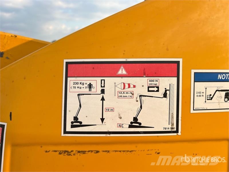 Haulotte HA12IP Electric Articulating Boom Lift Plataformas con brazo de elevación manual
