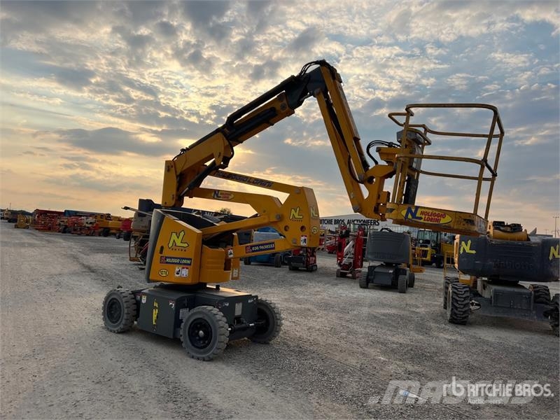 Haulotte HA12IP Electric Articulating Boom Lift Plataformas con brazo de elevación manual