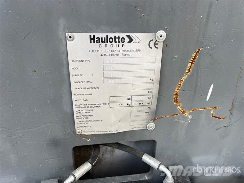 Haulotte HA12IP Electric Articulating Boom Lift Alkūniniai keltuvai