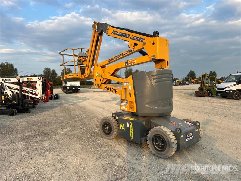 Haulotte HA12IP Electric Articulating Boom Lift Plataformas con brazo de elevación manual